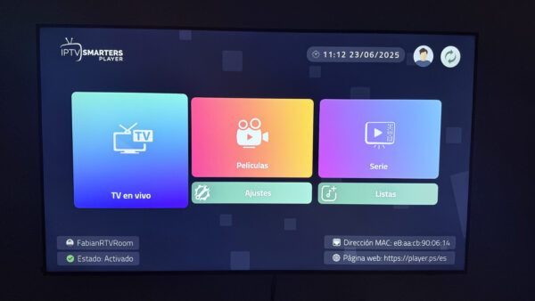 Licencia IPTV Smarters Player (2 Dispositivo) - Imagen 3